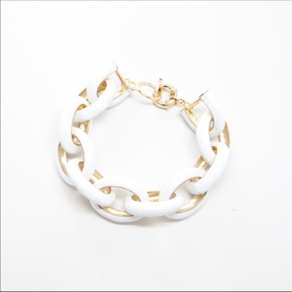 NWOT 3 Enamel Link Bracelets - Picture 3 of 8